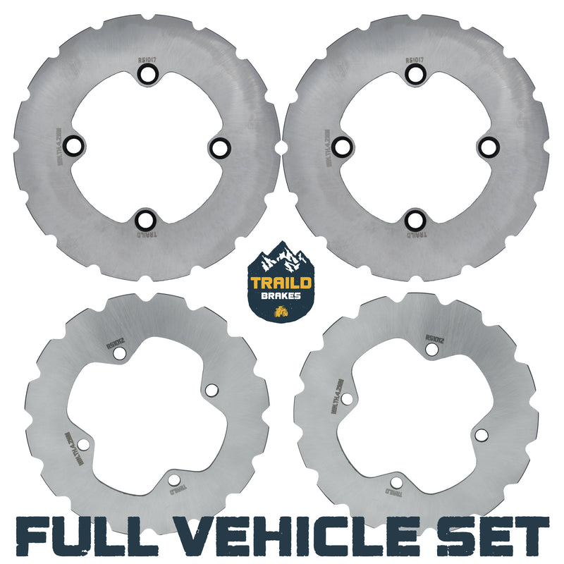 Load image into Gallery viewer, Polaris Ranger XP 1000 / XP Kinetic 2021-2027 Ridge Rider Disc Brake Rotor Kit
