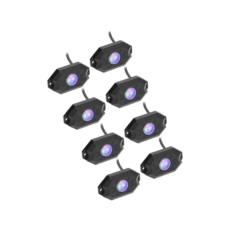 Load image into Gallery viewer, LED Rock Light Kit 8 Piece
