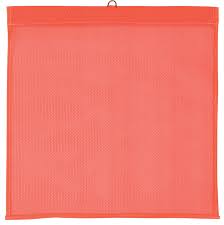 Mesh Warning Flag Red Emergency Warning Wire Rod 2 PACK | RMFX2