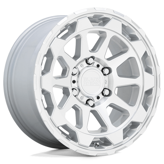 Black Rhino Hard Alloys Rotor Gloss Silver With Mirror Cut Face