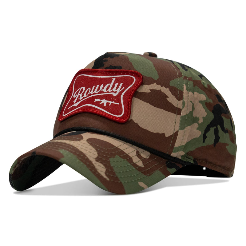 Load image into Gallery viewer, Rowdy Patch Weekender Snapback Hat
