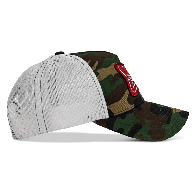 Load image into Gallery viewer, Rowdy Beer Logo Patch Snapback Hat
