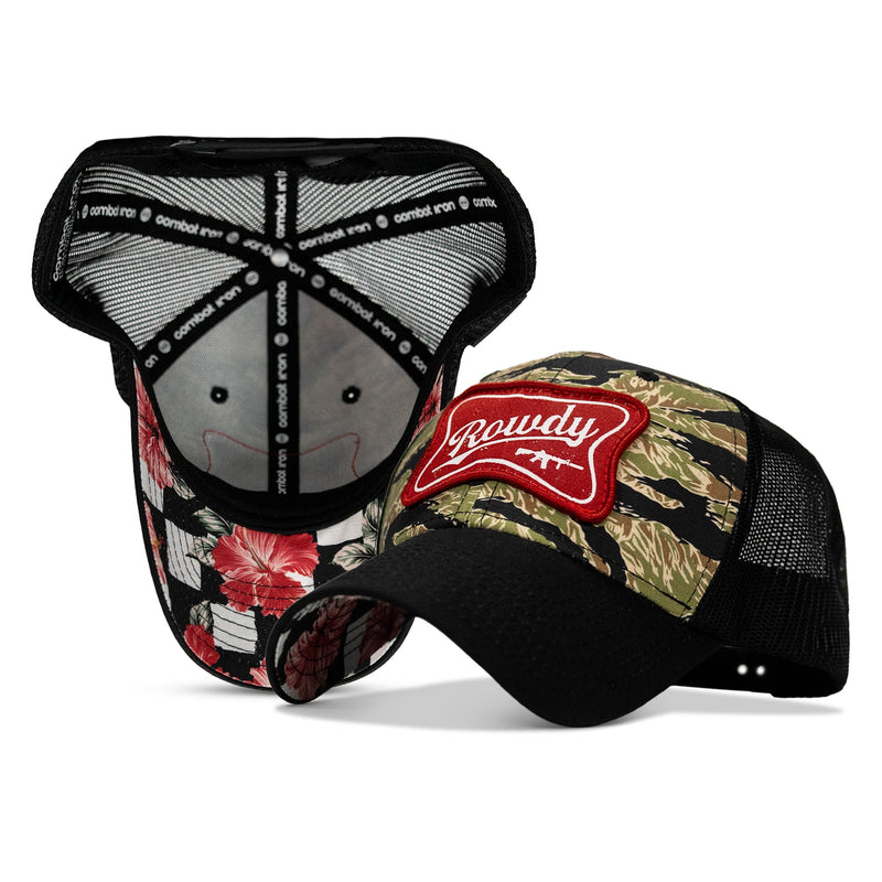 Load image into Gallery viewer, Rowdy Beer Logo Patch Original Ripstop Snapback Hat
