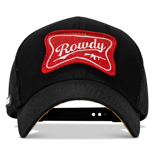 Rowdy Beer Logo Patch Original Ripstop Snapback Hat