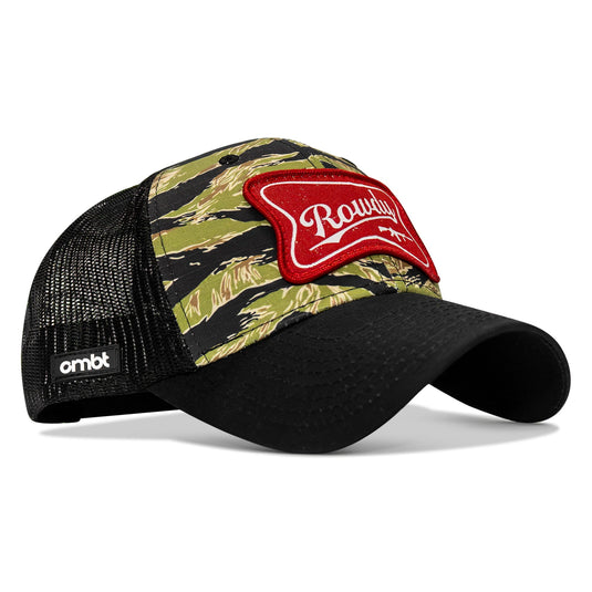 Rowdy Beer Logo Patch Original Ripstop Snapback Hat