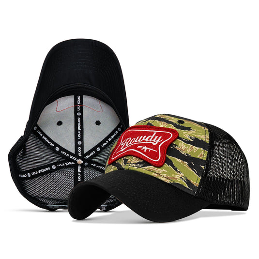 Rowdy Beer Logo Patch Original Ripstop Snapback Hat