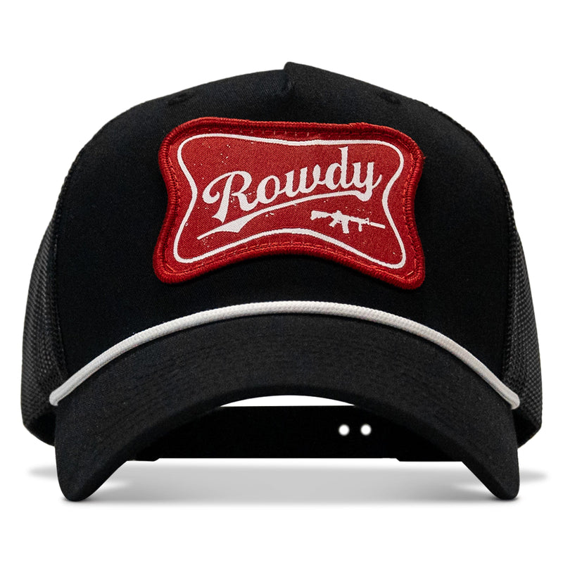 Load image into Gallery viewer, Rowdy Patch Rope Snapback

