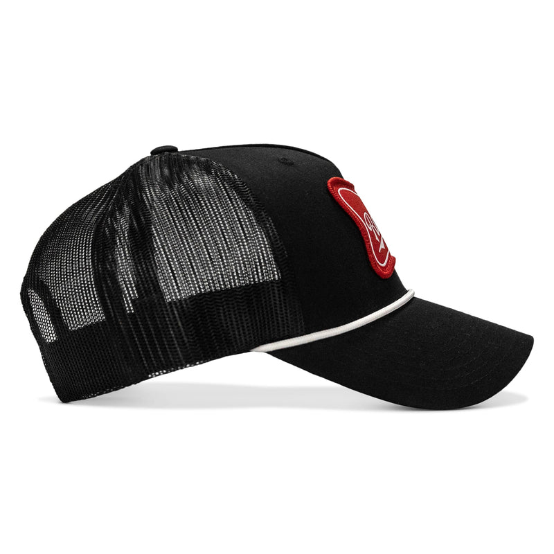 Load image into Gallery viewer, Rowdy Patch Rope Snapback
