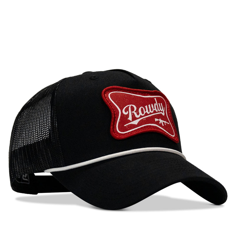 Load image into Gallery viewer, Rowdy Patch Rope Snapback
