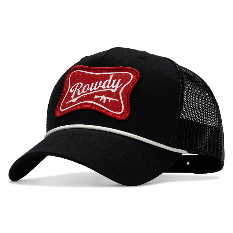 Load image into Gallery viewer, Rowdy Patch Rope Snapback
