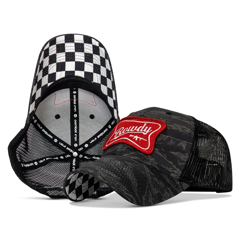 Load image into Gallery viewer, Rowdy Beer Logo Patch Original Ripstop Snapback Hat
