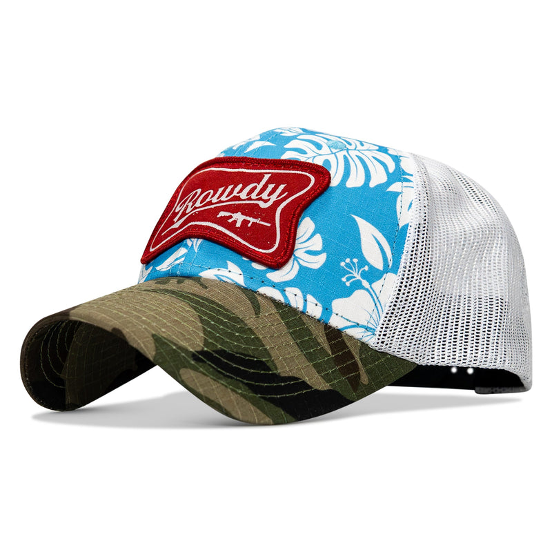 Load image into Gallery viewer, Rowdy Beer Logo Patch Original Ripstop Snapback Hat
