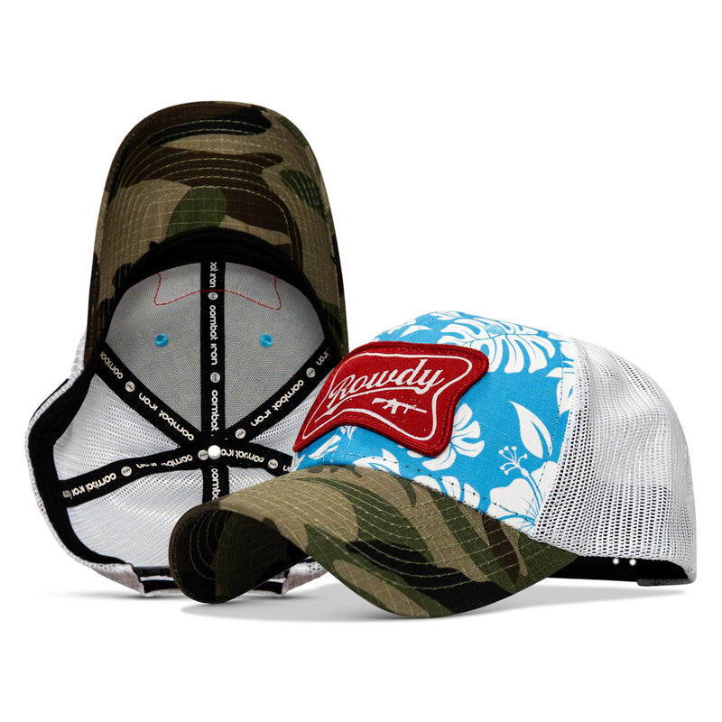Load image into Gallery viewer, Rowdy Beer Logo Patch Original Ripstop Snapback Hat
