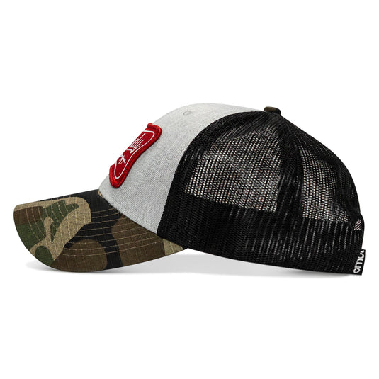 Rowdy Beer Logo Patch Original Ripstop Snapback Hat