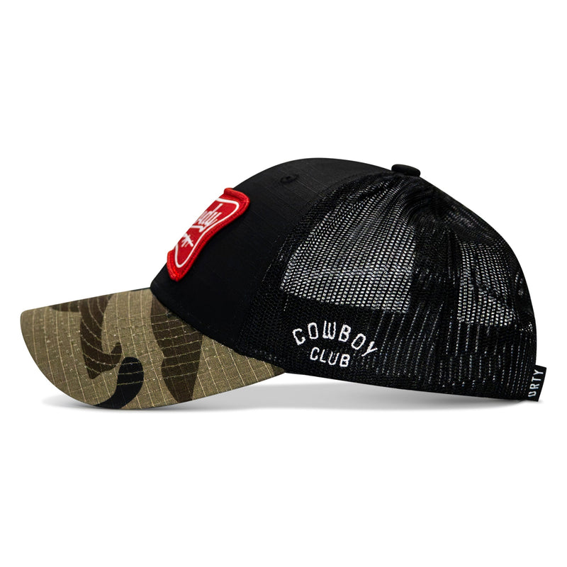 Load image into Gallery viewer, Rowdy Beer Logo Patch Original Ripstop Snapback Hat
