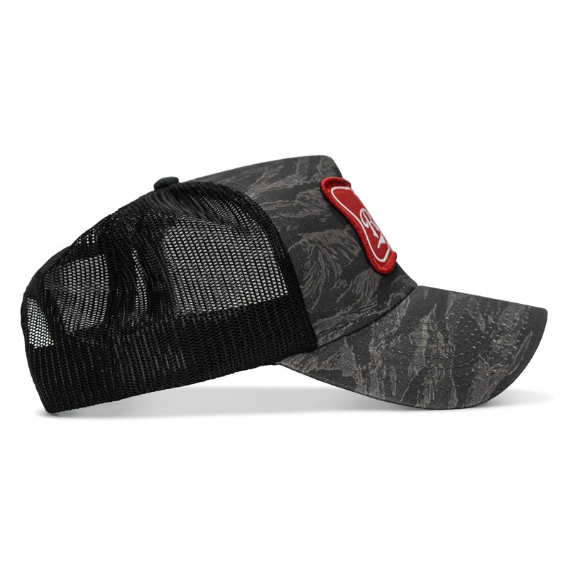 Load image into Gallery viewer, Rowdy Patch Five Panel Breacher Snapback Hat
