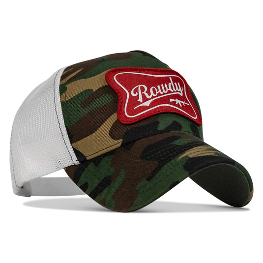 Rowdy Beer Logo Patch Snapback Hat