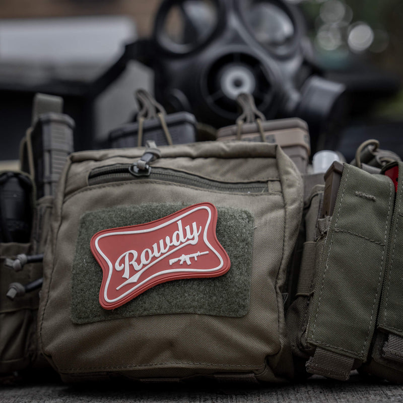 Load image into Gallery viewer, Rowdy Beer Logo PVC Patch
