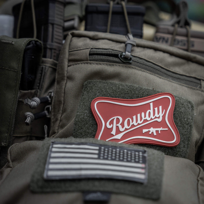 Load image into Gallery viewer, Rowdy Beer Logo PVC Patch
