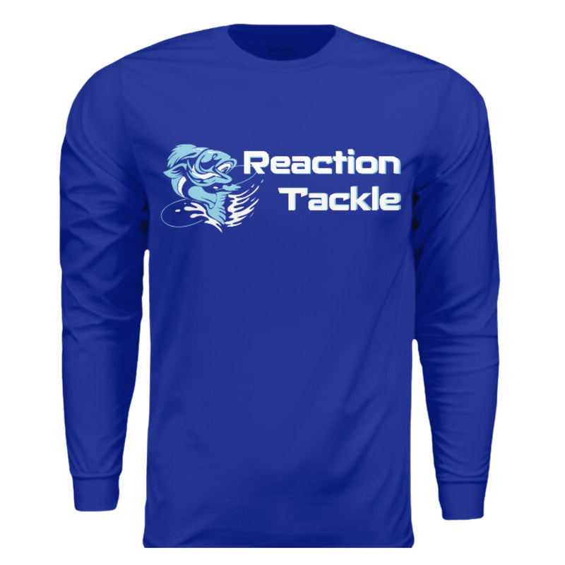 Load image into Gallery viewer, Reaction Tackle Long Sleeve UV Rated Fishing Shirt
