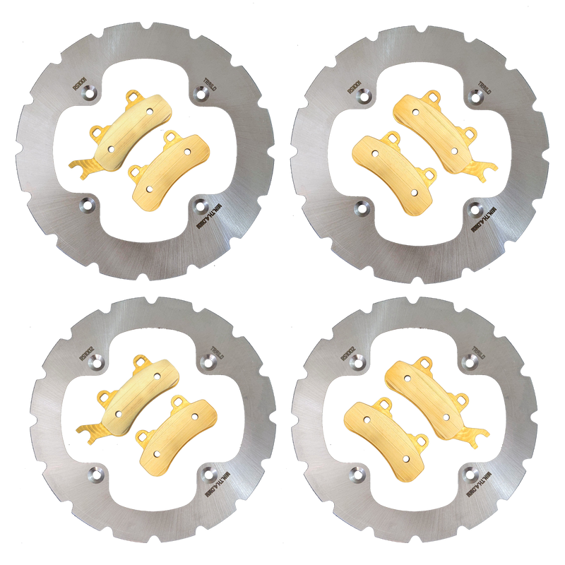 Load image into Gallery viewer, Can-Am Defender MAX 6-Seater/PRO/6x6 HD10/HD9/HD8/HD7 2016-2026 Ridge Rider Rotor and Pad Kit
