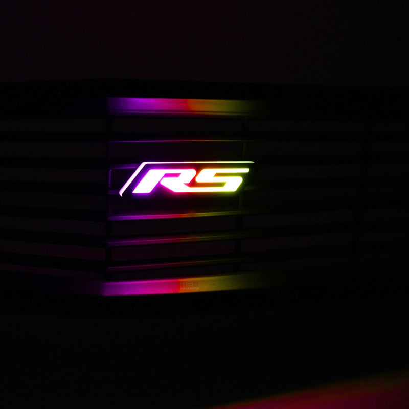 Load image into Gallery viewer, RS LED Emblem Badge: (Multicolor Flow)
