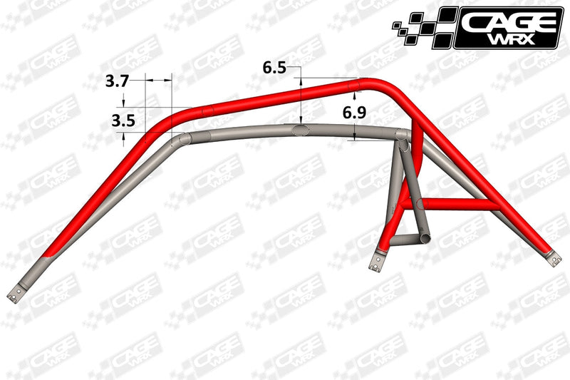 Load image into Gallery viewer, Polaris RZR RS1 Roll Cage | Assembled | &quot;SUPER SHORTY&quot;
