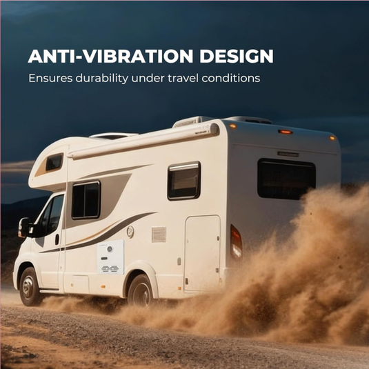 Camplux PRO 65,000 BTU RV Tankless Water Heater 2.64 GPM-White