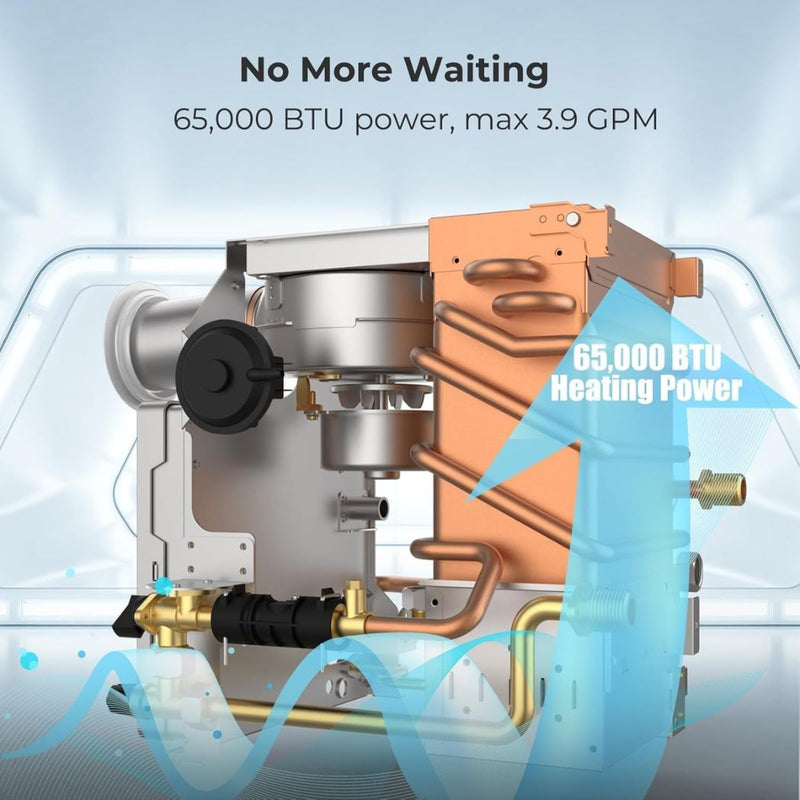 Load image into Gallery viewer, 2.64GPM Tankless RV Hot Water Heater PRO With Remote Control
