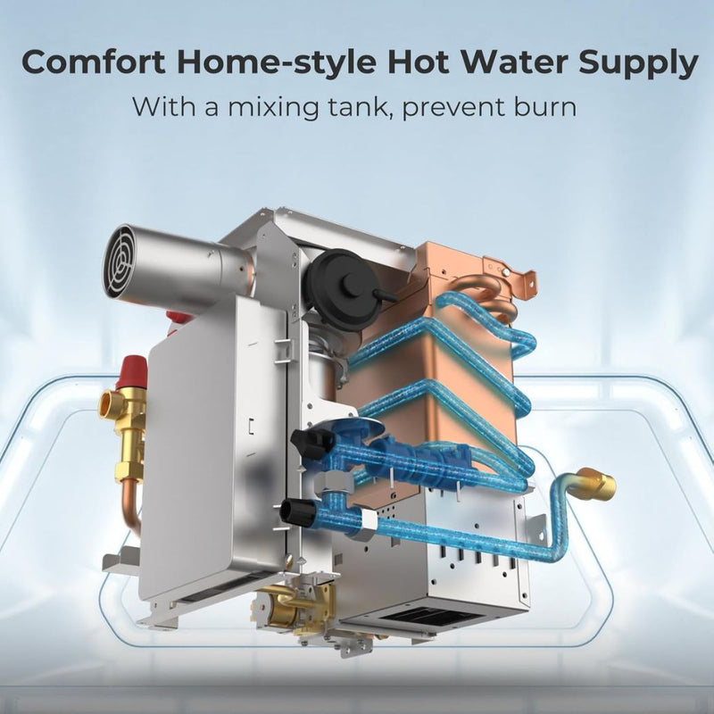 Load image into Gallery viewer, 2.64GPM Tankless RV Hot Water Heater PRO With Remote Control
