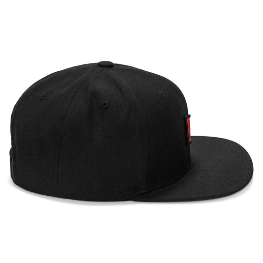 RSC Classic Red Diamond Velcro Patch Flatbill Hat