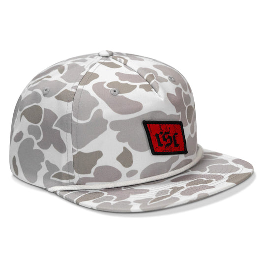 RSC Classic Red Diamond Velcro Patch Flatbill Hat
