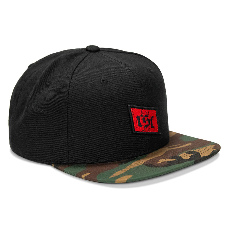 Load image into Gallery viewer, RSC Classic Red Diamond Velcro Patch Flatbill Hat
