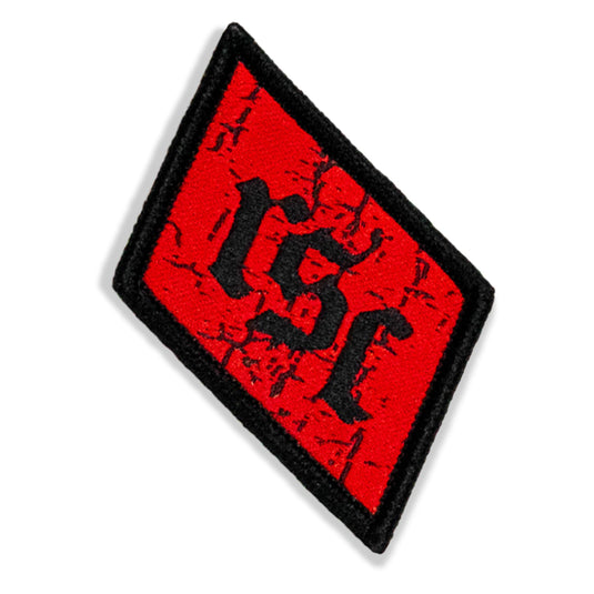 RSC Classic Red Diamond Velcro Patch