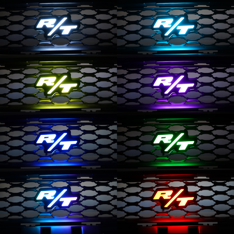 Load image into Gallery viewer, RT LED Badge: (Multicolor Flow)
