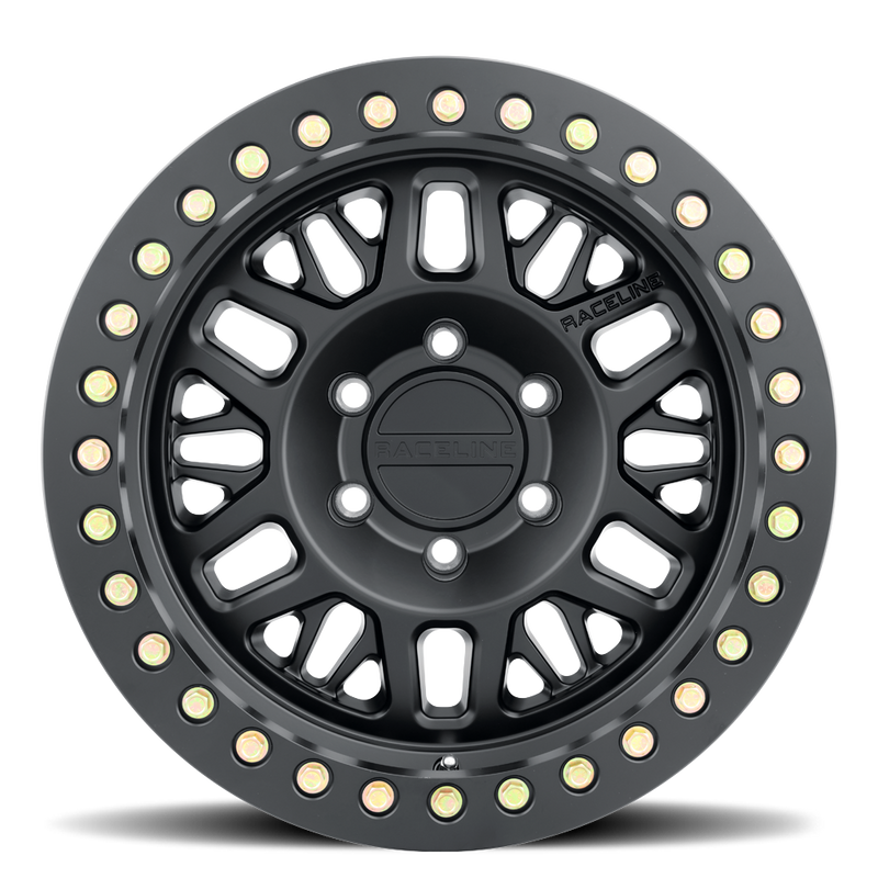 Load image into Gallery viewer, RT951B Ryno Cast Beadlock - Satin Black w/Black Beadlock Ring
