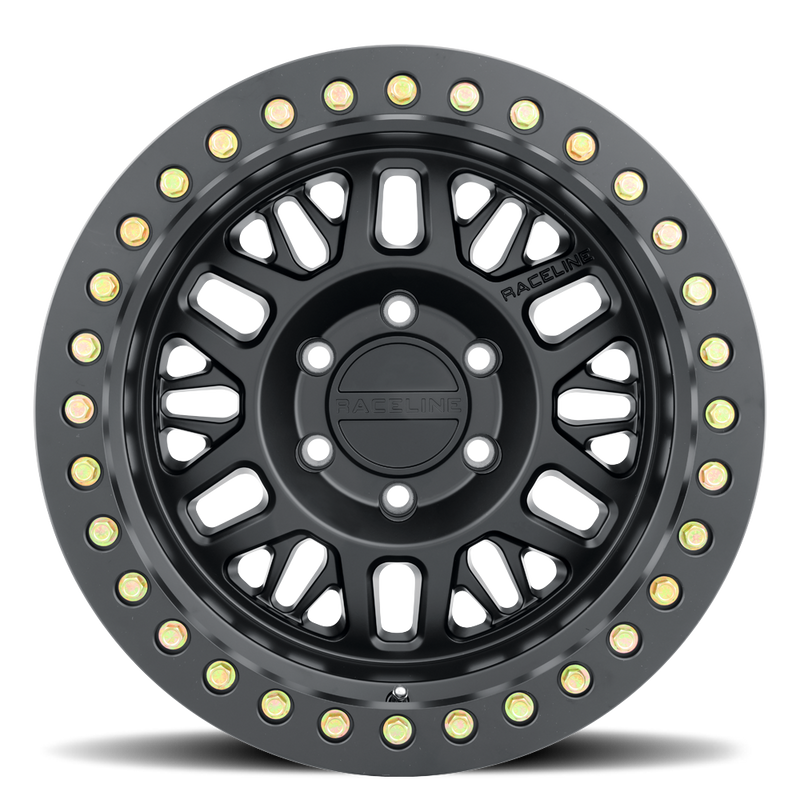 Load image into Gallery viewer, RT951B Ryno Cast Beadlock - Satin Black w/Black Beadlock Ring

