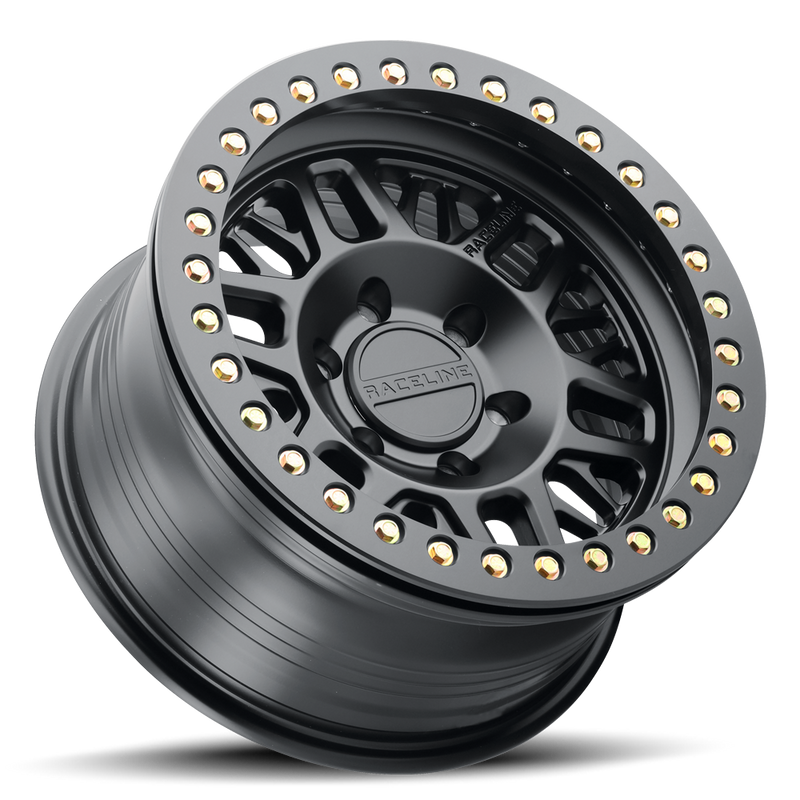 Load image into Gallery viewer, RT951B Ryno Cast Beadlock - Satin Black w/Black Beadlock Ring
