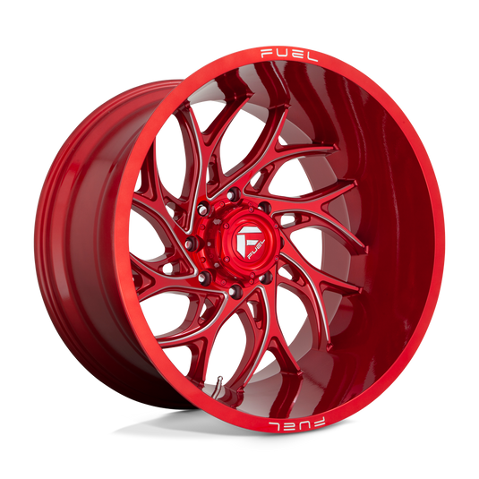 Fuel 1 Pc D742 Runner Candy Red Milled