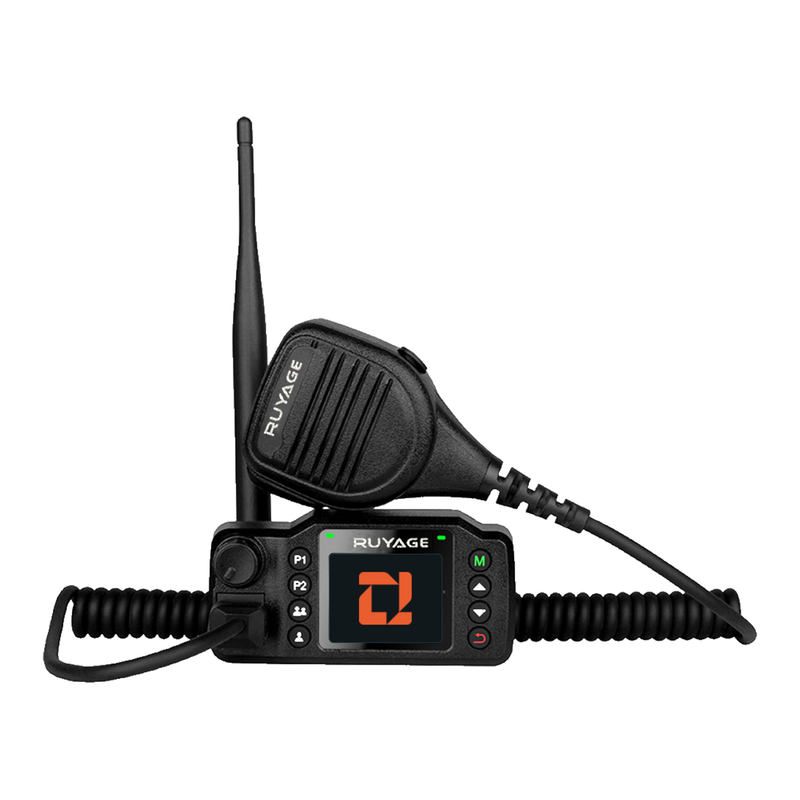 Load image into Gallery viewer, RUYAGE CT98 Zello-Compatible 4G LTE Vehicle Radio with PTT Microphone
