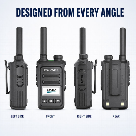 RUYAGE DP20 UHF DMR Digital Two-Way Radio – Motorola Compatible