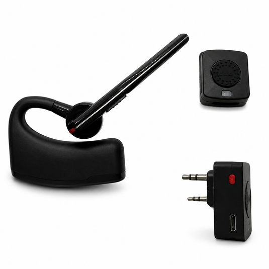 RUYAGE HB780D Bluetooth PTT Headset Kit for K-Type Walkie Talkies