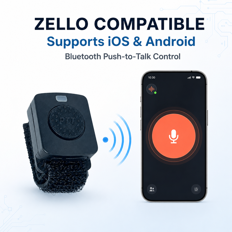 Load image into Gallery viewer, RUYAGE PTT-Z Bluetooth PTT Button for Zello
