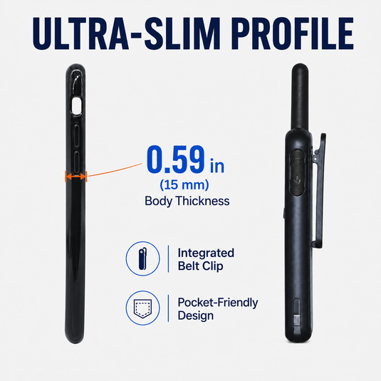 RUYAGE RY13 Ultra-Thin FRS Walkie Talkie with VOX
