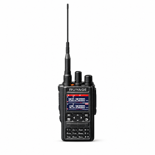 RUYAGE UV9D 6-Band GPS Bluetooth Analog Walkie Talkie