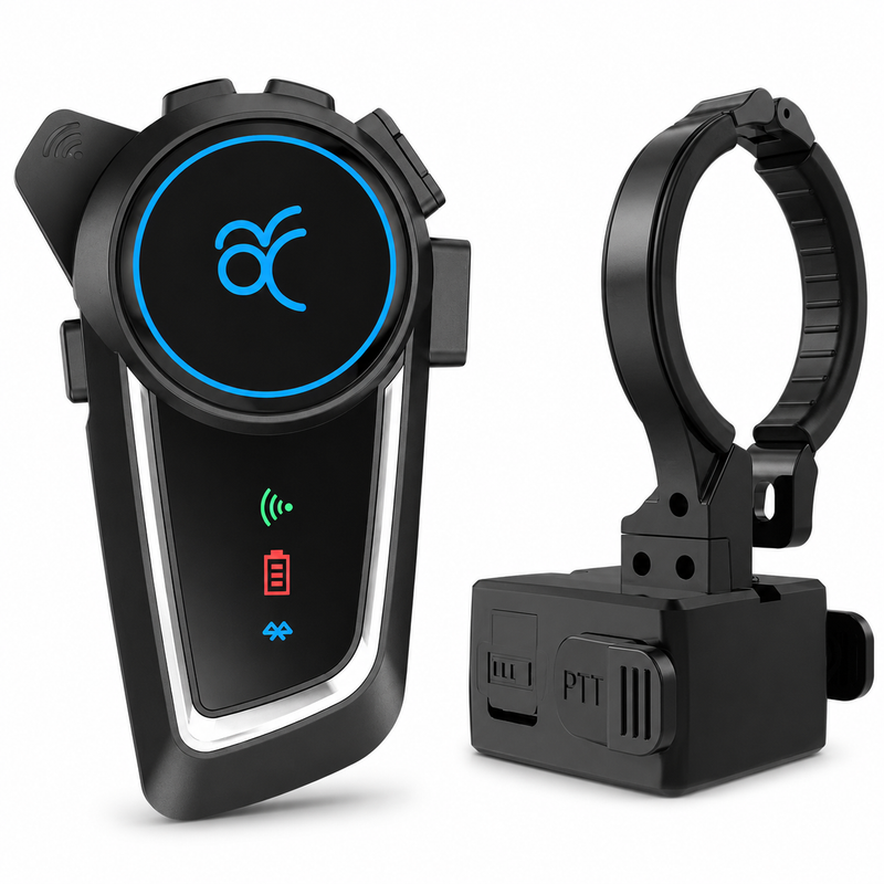 Load image into Gallery viewer, RUYAGE Motorcycle Helmet Bluetooth Headset with Zello PTT
