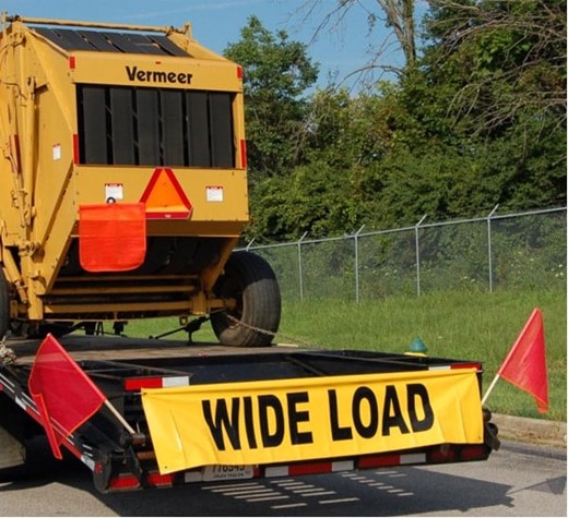 Load image into Gallery viewer, Red Warning Flag - Vinyl Mesh on Wooden Dowel 2 PACK | RWFX2
