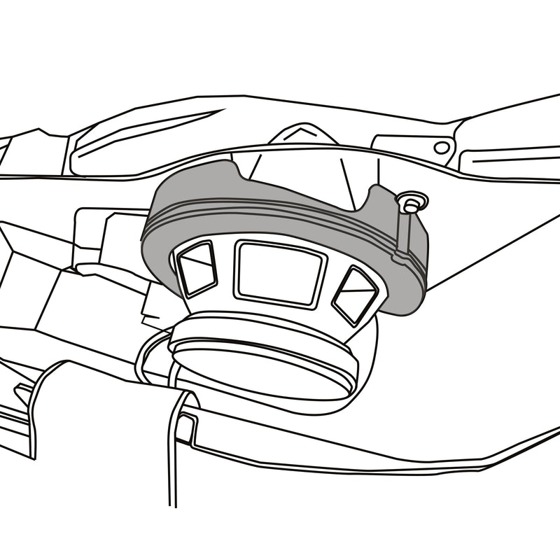 Load image into Gallery viewer, Harley-Davidson 8" Saddlebag Speaker Adapter Kit for models 2014–2023
