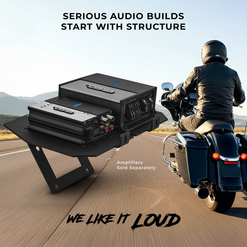 Load image into Gallery viewer, Harley-Davidson Road Glide Amplifier Rack for models 2014–2023
