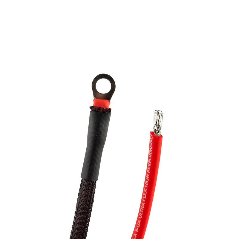 Load image into Gallery viewer, 8-GA Ryder OFC Amplifier Installation Kit for Harley Davidson - RED
